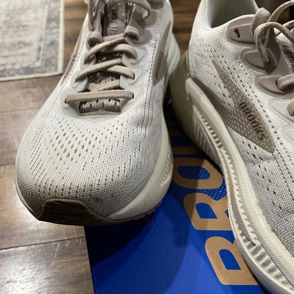 Brooks Ghost 17 Running Shoes Grey/Chateau Grey/Portabella - Picture 4 of 7